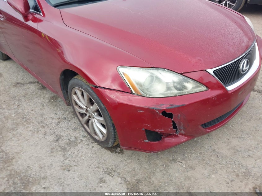 2008 Lexus Is 250 VIN: JTHCK262285022946 Lot: 43752250