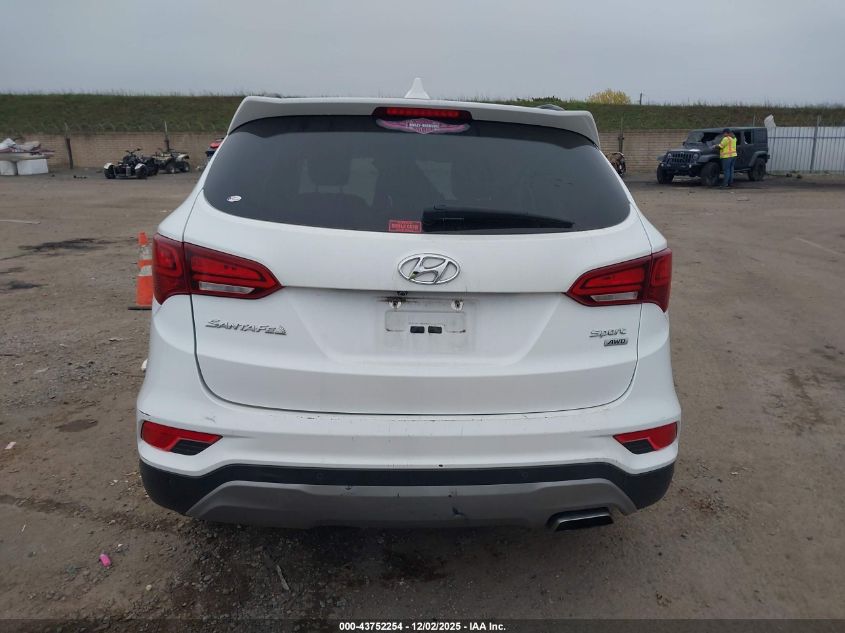 2017 Hyundai Santa Fe Sport 2.4L VIN: 5XYZUDLB7HG445566 Lot: 43752254