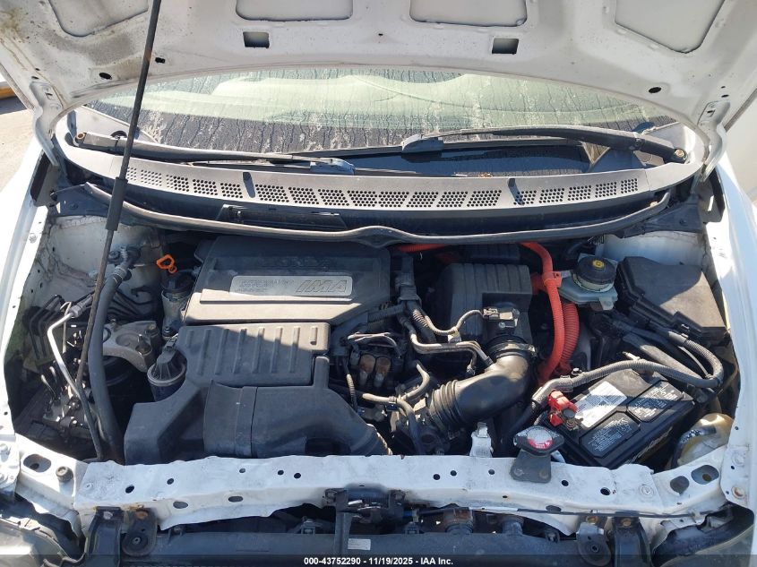 2008 Honda Civic Hybrid VIN: JHMFA36298S013104 Lot: 43752290