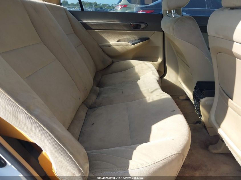 2008 Honda Civic Hybrid VIN: JHMFA36298S013104 Lot: 43752290