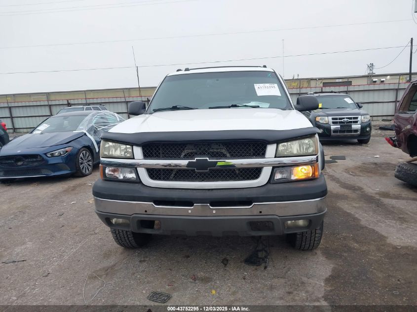 2004 Chevrolet Avalanche 1500 VIN: 3GNEC12T54G341400 Lot: 43752295