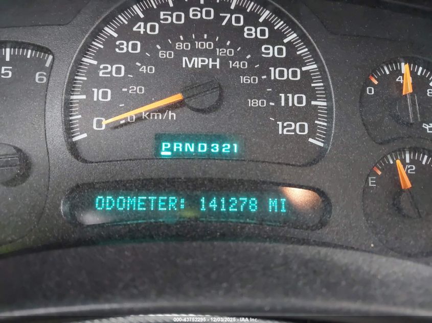 2004 Chevrolet Avalanche 1500 VIN: 3GNEC12T54G341400 Lot: 43752295