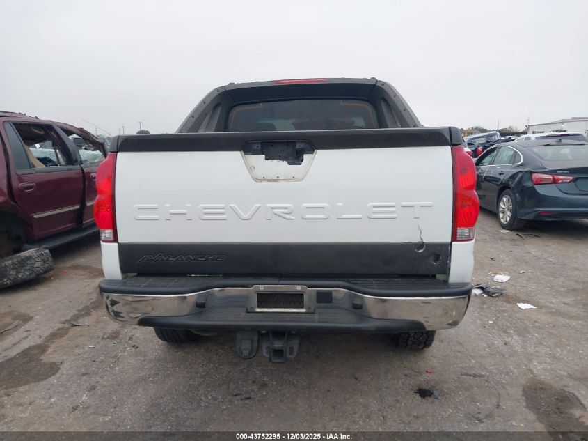 2004 Chevrolet Avalanche 1500 VIN: 3GNEC12T54G341400 Lot: 43752295