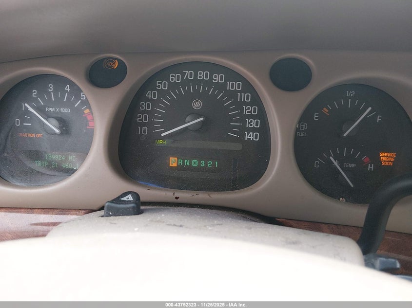 2001 Buick Lesabre Limited VIN: 1G4HR54K91U254507 Lot: 43752323