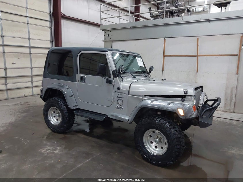 1J4FA49S2YP797321 2000 JEEP WRANGLER photo no. 1