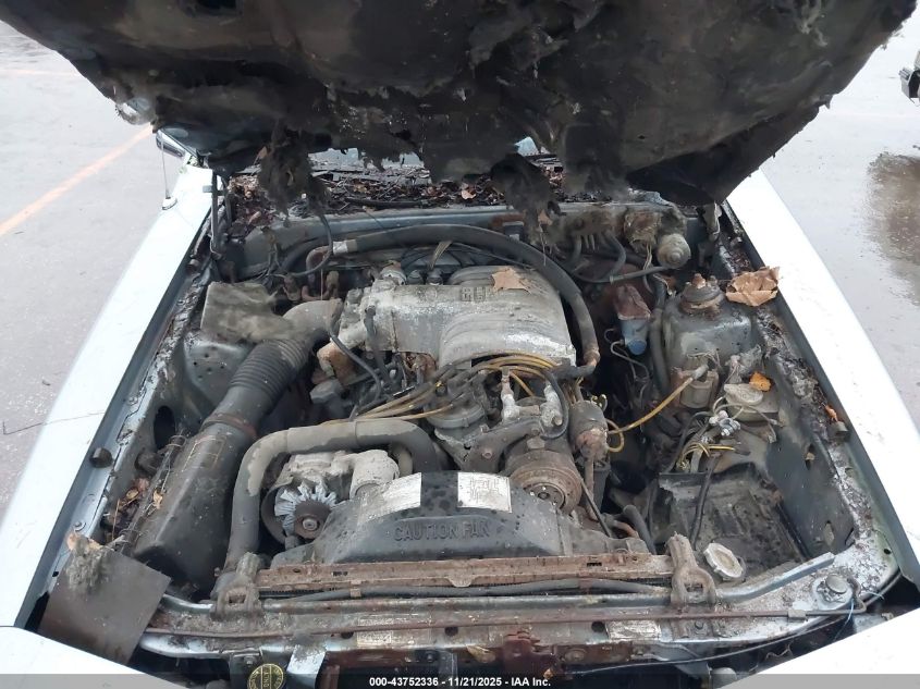 1986 Mercury Cougar VIN: 1MEBP92F9GH706436 Lot: 43752336