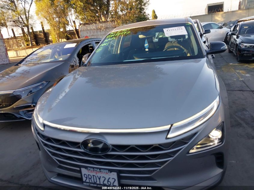 2021 Hyundai Nexo Blue VIN: KM8J74A60MU017126 Lot: 43752352