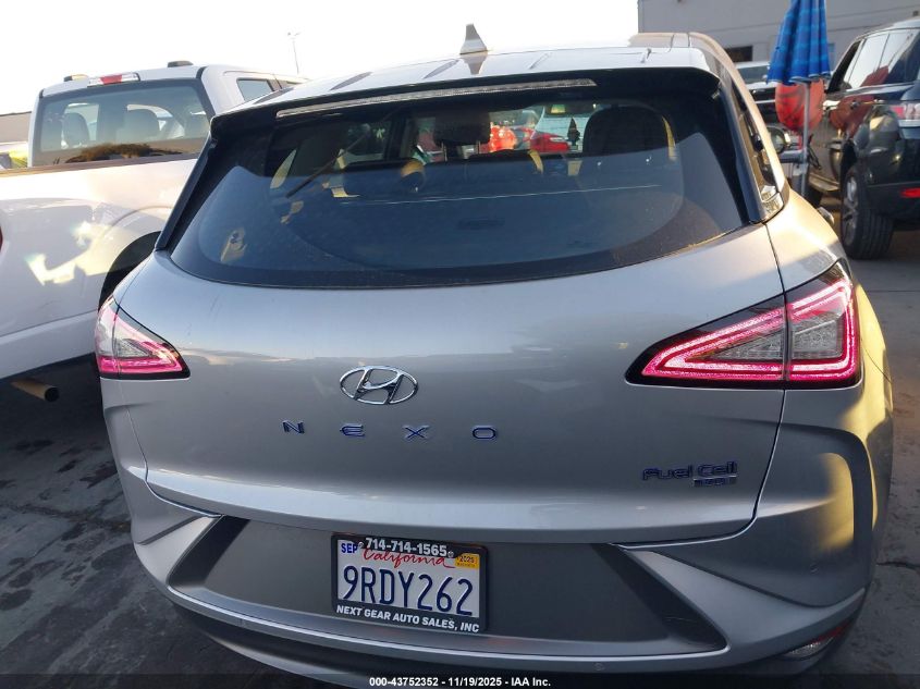 2021 Hyundai Nexo Blue VIN: KM8J74A60MU017126 Lot: 43752352