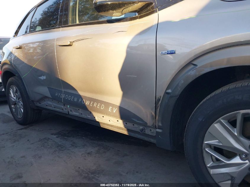 2021 Hyundai Nexo Blue VIN: KM8J74A60MU017126 Lot: 43752352