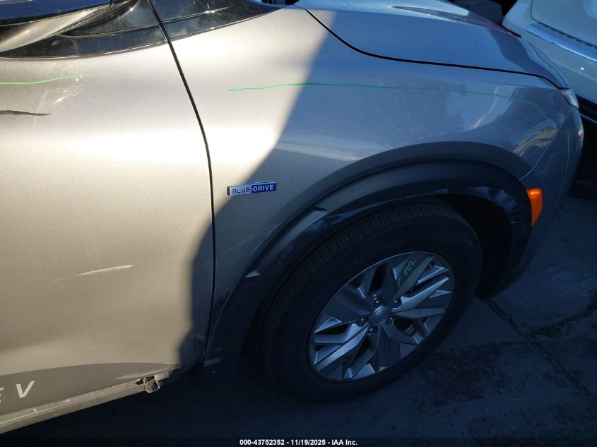 2021 Hyundai Nexo Blue VIN: KM8J74A60MU017126 Lot: 43752352