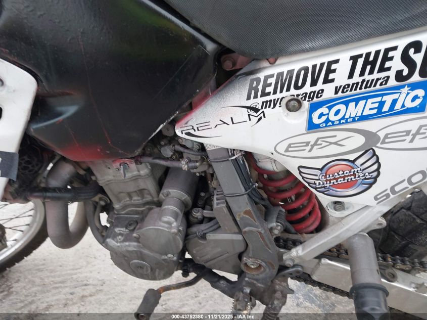 2007 Suzuki Dr-Z400 S VIN: JS1SK43AX72101442 Lot: 43752380