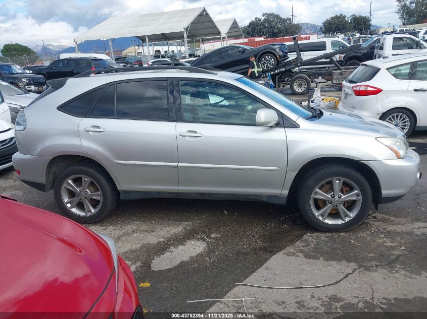 2007 Lexus Rx 400H VIN: JTJGW31U072005212 Lot: 43752394