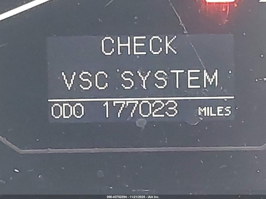 2007 Lexus Rx 400H VIN: JTJGW31U072005212 Lot: 43752394