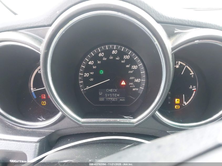 2007 Lexus Rx 400H VIN: JTJGW31U072005212 Lot: 43752394