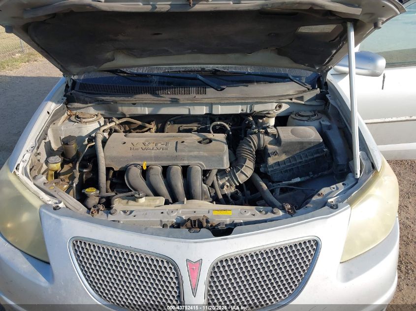 2005 Pontiac Vibe VIN: 5Y2SL638X5Z420761 Lot: 43752415