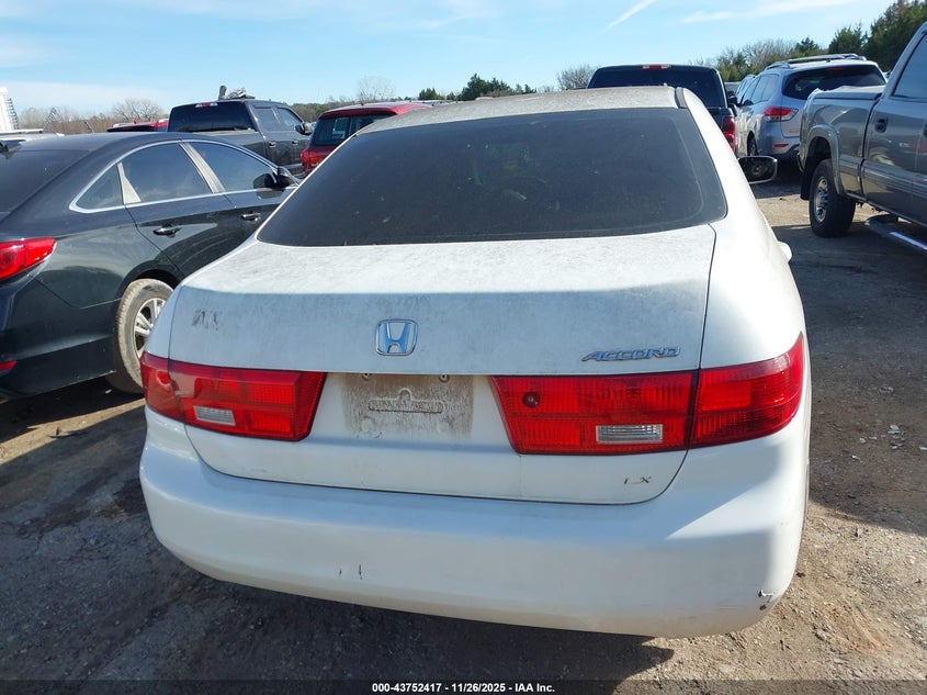 2005 Honda Accord 2.4 Lx VIN: 1HGCM56435A117082 Lot: 43752417