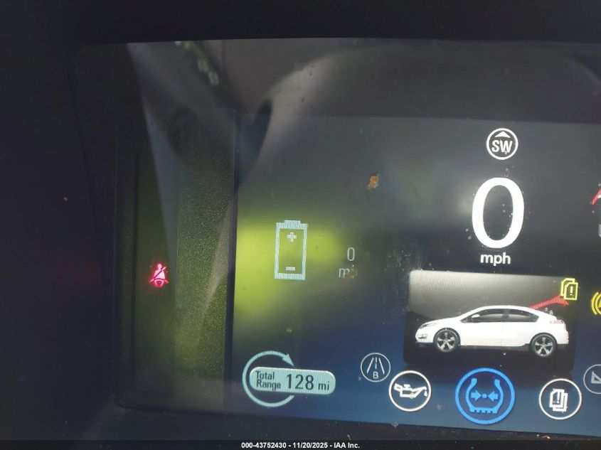 2014 Chevrolet Volt VIN: 1G1RF6E45EU158542 Lot: 43752430