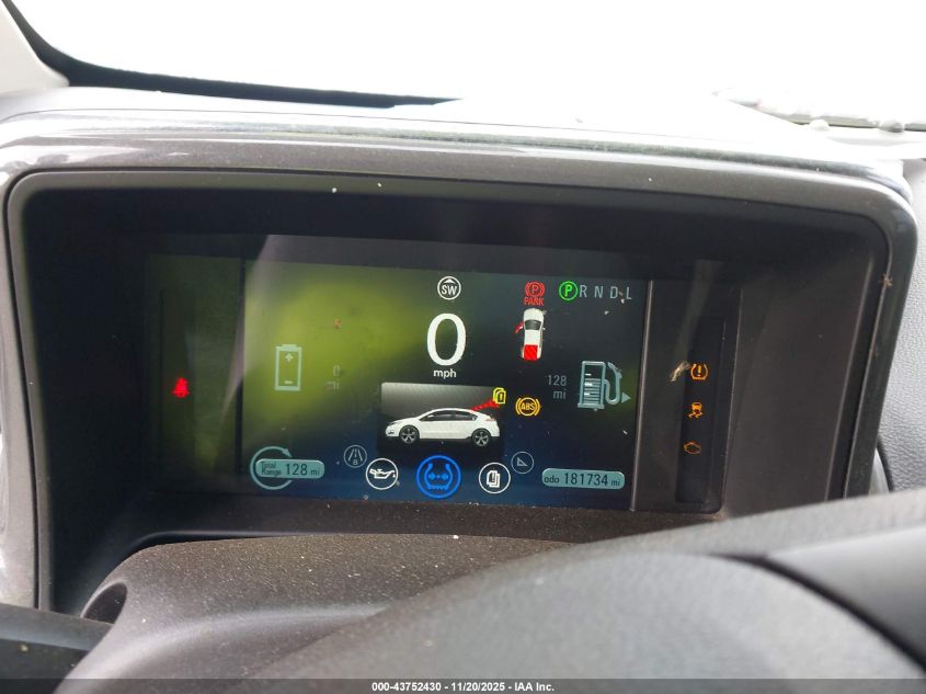 2014 Chevrolet Volt VIN: 1G1RF6E45EU158542 Lot: 43752430