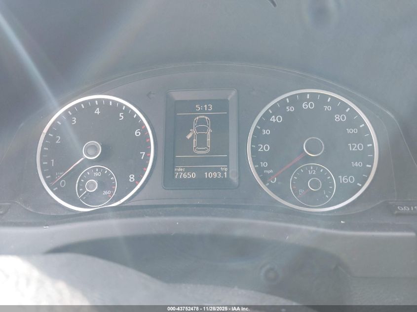 2011 Volkswagen Tiguan Sel VIN: WVGBV7AX4BW516582 Lot: 43752478