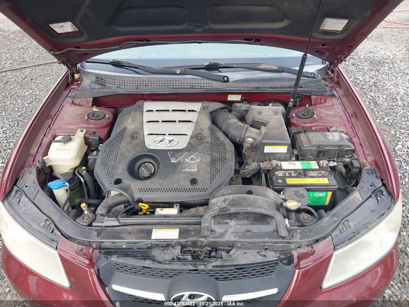 2007 Hyundai Sonata Limited/Se V6 VIN: 5NPEU46F27H193410 Lot: 43752483