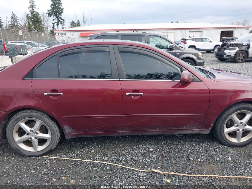 2007 Hyundai Sonata Limited/Se V6 VIN: 5NPEU46F27H193410 Lot: 43752483