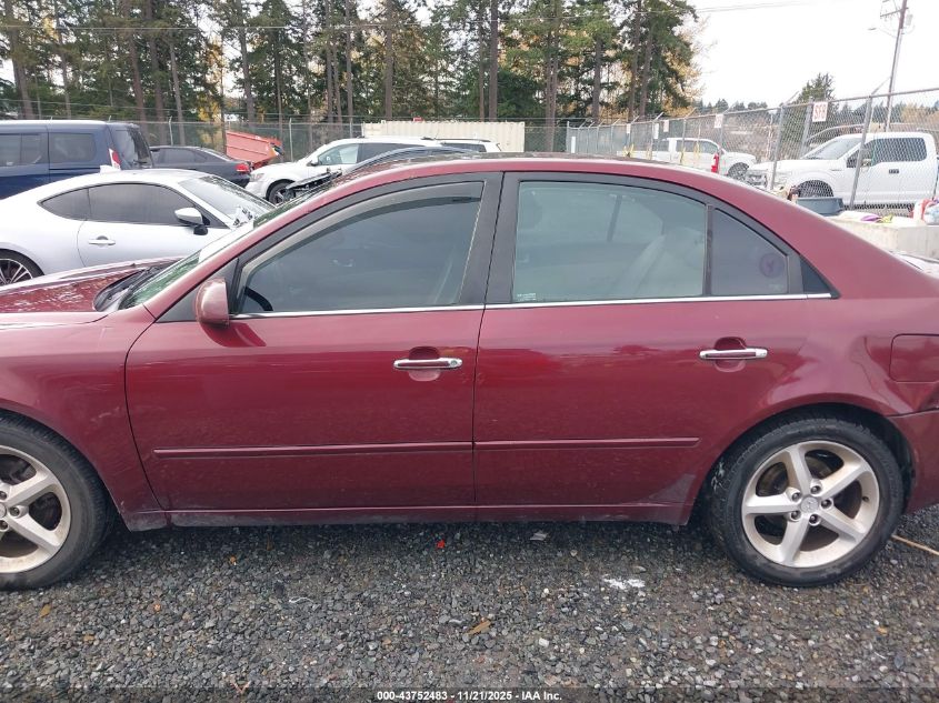 2007 Hyundai Sonata Limited/Se V6 VIN: 5NPEU46F27H193410 Lot: 43752483