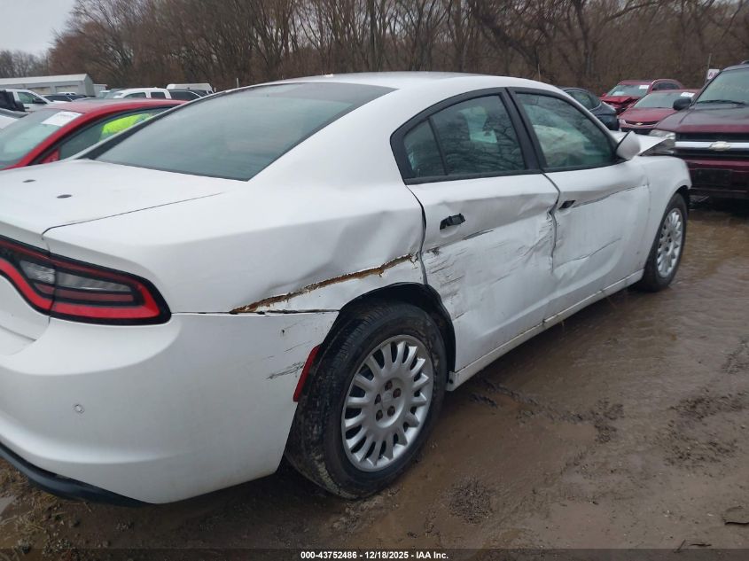2019 Dodge Charger Police Awd VIN: 2C3CDXKTXKH582077 Lot: 43752486
