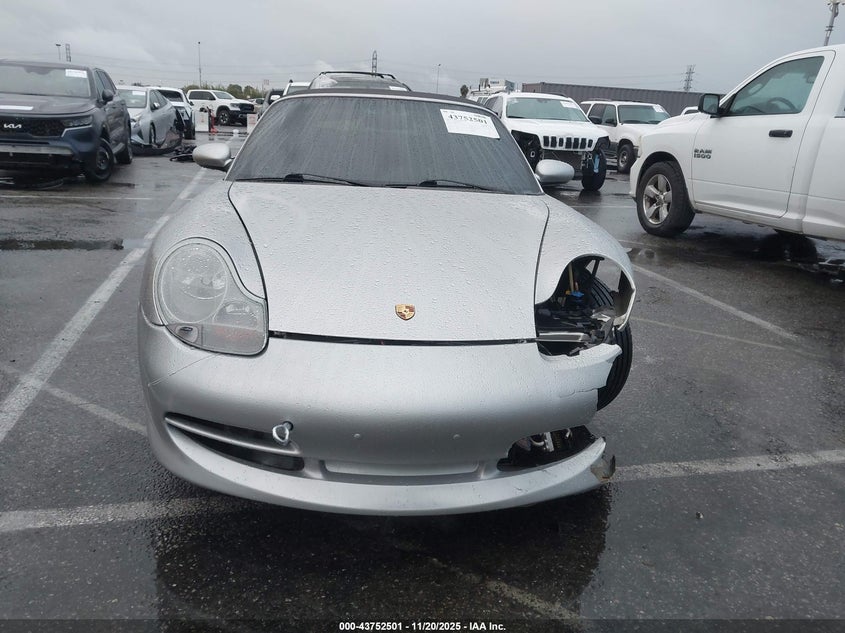 2001 Porsche 911 Carrera/Carrera 4 VIN: WP0CA29901S654221 Lot: 43752501