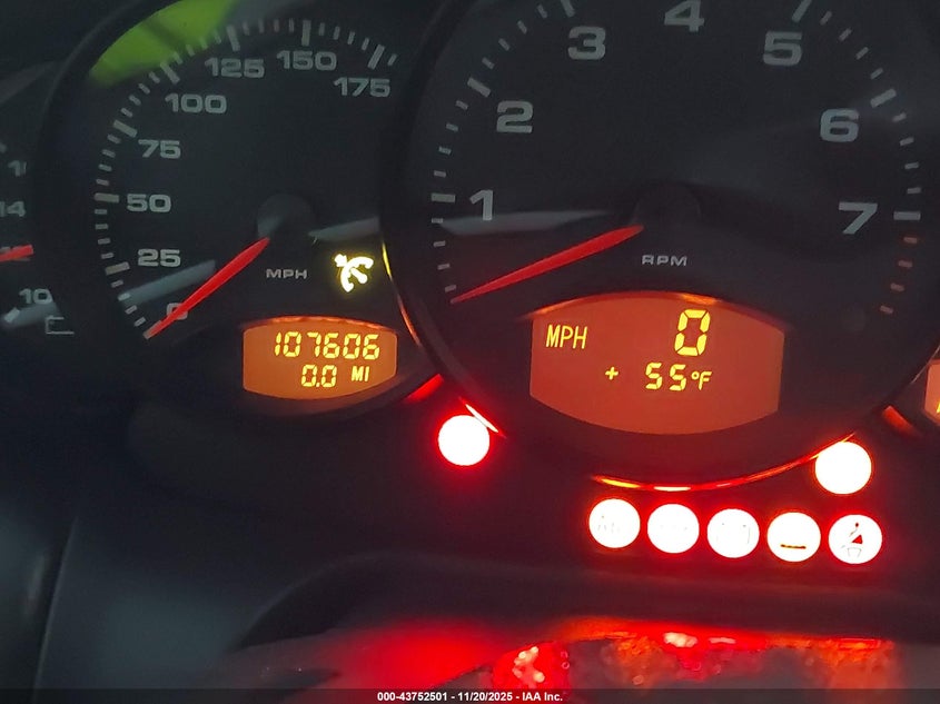 2001 Porsche 911 Carrera/Carrera 4 VIN: WP0CA29901S654221 Lot: 43752501