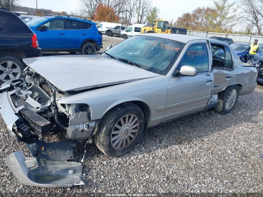 2008 Mercury Grand Marquis Ls VIN: 2MEFM75VX8X662787 Lot: 43752509