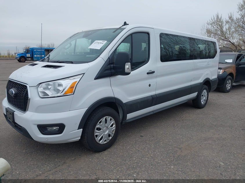 1FBAX2Y83NKA44371 2022 FORD TRANSIT photo no. 2