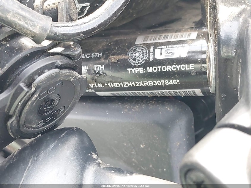 2024 Harley-Davidson Rh975 VIN: 1HD1ZH12XRB307846 Lot: 43752515