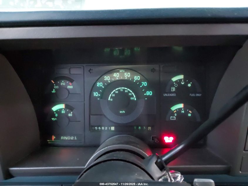 1990 Chevrolet Gmt-400 C2500 VIN: 2GCGC29KXL1192803 Lot: 43752547