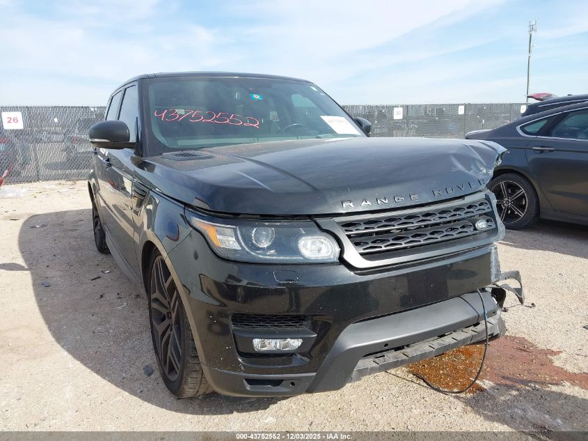 LAND ROVER RANGE ROVER SPORT 5.0L V8 SUPERCHARGED