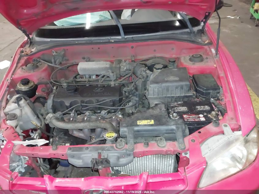 2000 Hyundai Accent L VIN: KMHCF35G8YU016093 Lot: 43752562