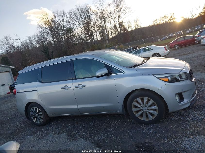 2018 Kia Sedona Sx VIN: KNDMC5C18J6349268 Lot: 43752581