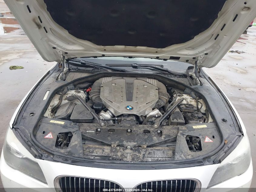 2009 BMW 750Li VIN: WBAKB835X9CY57900 Lot: 43752590