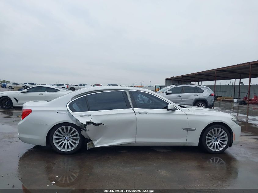 2009 BMW 750Li VIN: WBAKB835X9CY57900 Lot: 43752590
