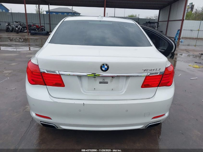 2009 BMW 750Li VIN: WBAKB835X9CY57900 Lot: 43752590