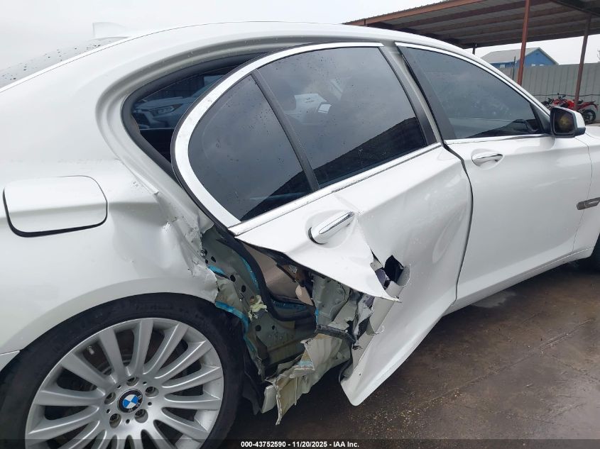 2009 BMW 750Li VIN: WBAKB835X9CY57900 Lot: 43752590