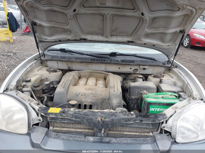 2002 Hyundai Santa Fe Gls/Lx VIN: KM8SC73D42U329623 Lot: 43752594