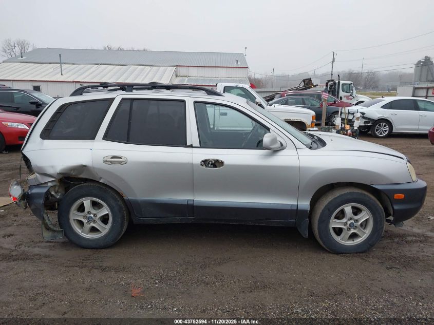 2002 Hyundai Santa Fe Gls/Lx VIN: KM8SC73D42U329623 Lot: 43752594