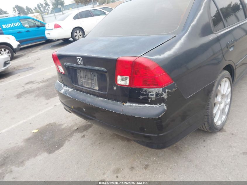 2004 Honda Civic Lx VIN: 2HGES16504H559446 Lot: 43752628