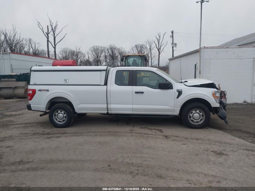2021 Ford F-150 Xl VIN: 1FTFX1E57MKE34653 Lot: 43752641
