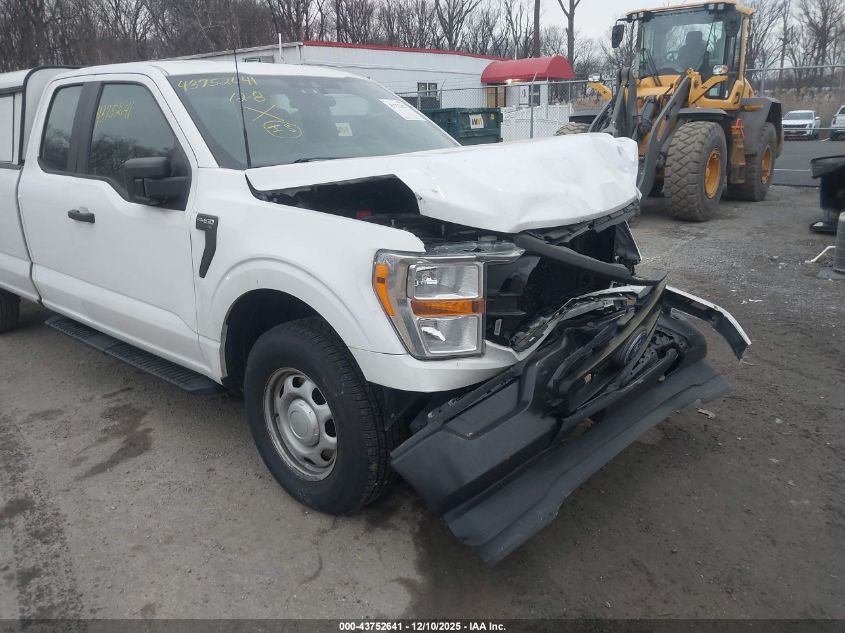 2021 Ford F-150 Xl VIN: 1FTFX1E57MKE34653 Lot: 43752641