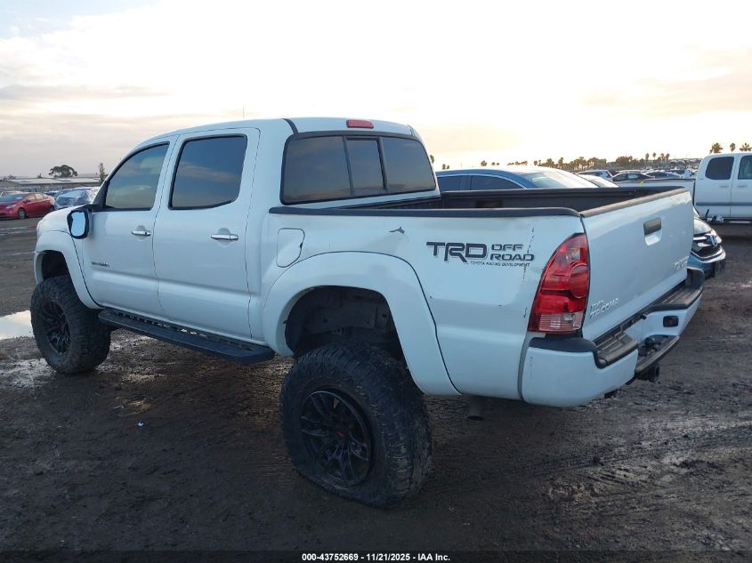 2005 Toyota Tacoma Prerunner V6 VIN: 5TEJU62N25Z026904 Lot: 43752669