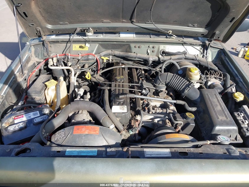 1997 Jeep Cherokee Sport VIN: 1J4FJ68S4VL530231 Lot: 43752680