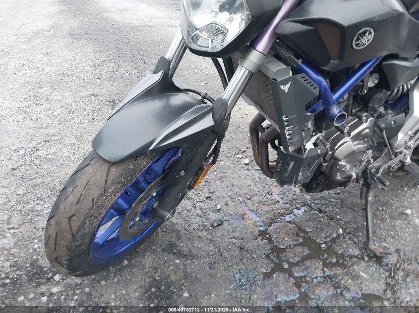 2015 Yamaha Fz07 C VIN: JYARM06Y7FA001038 Lot: 43752712