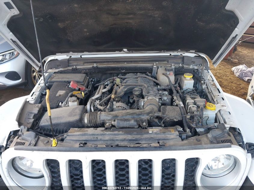 2023 Jeep Gladiator Overland 4X4 VIN: 1C6HJTFG4PL564353 Lot: 43752713