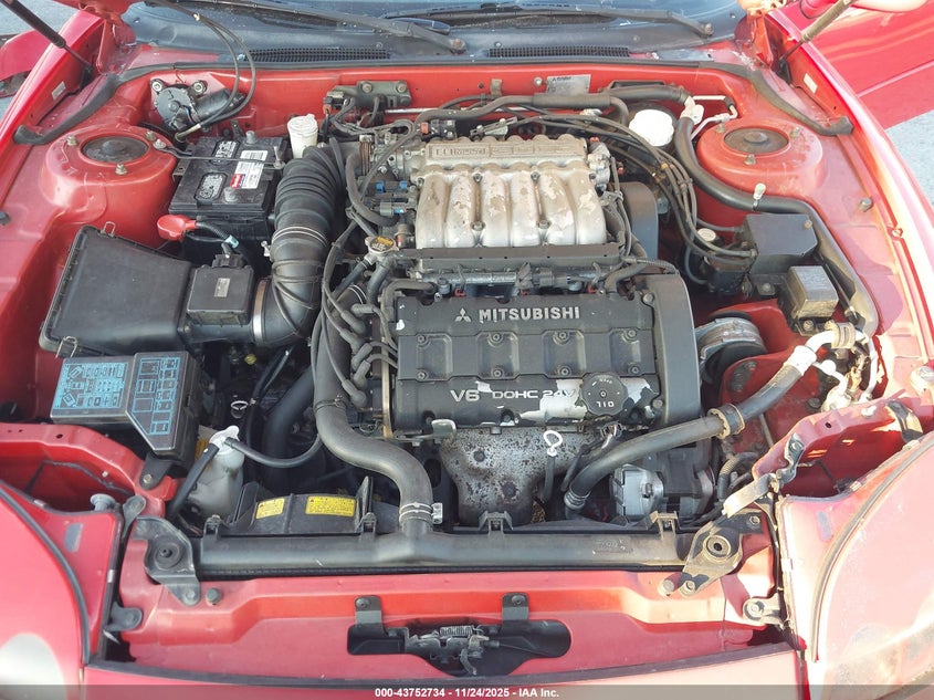 1996 Mitsubishi 3000 Gt VIN: JA3AM84J3TY003313 Lot: 43752734